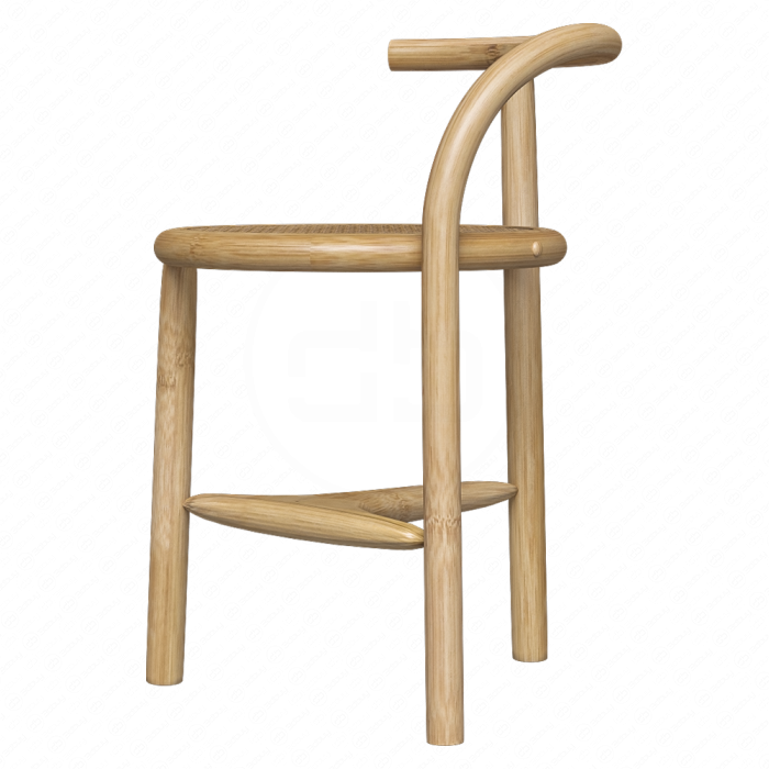 Стул садовый Thonet с круглым поручнем