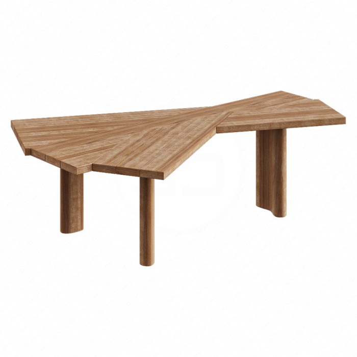 Стол обеденный Charlotte Perriand Ventaglio от Cassina