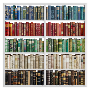 A set of books in classic dust jackets.