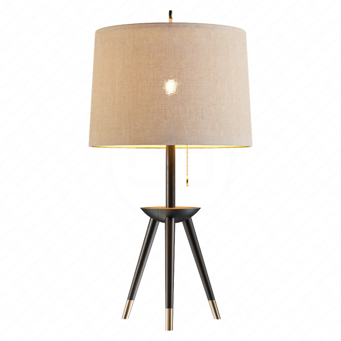 Светильник с текстильным плафоном с перьями Светильник с текстильным плафоном с перьями