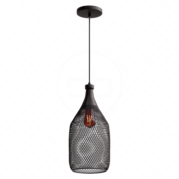 Подвесной светильник Кэндел Black