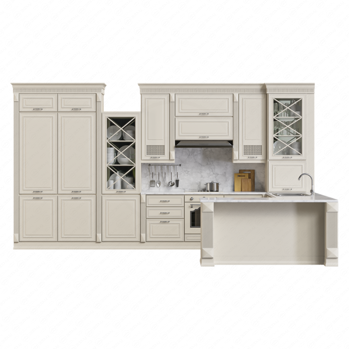 Кухня с техникой SMEG