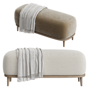 White banquette Asti