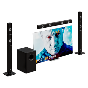 Телевизор с каунд-системой Samsung 85 Q950T 8K Smart QLED