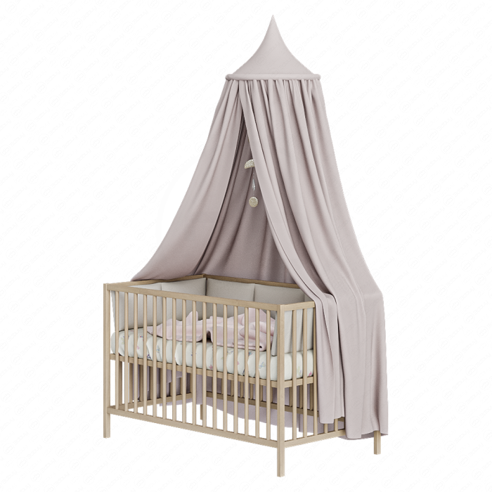 Детская кроватка с балдахином Детская кроватка с балдахином