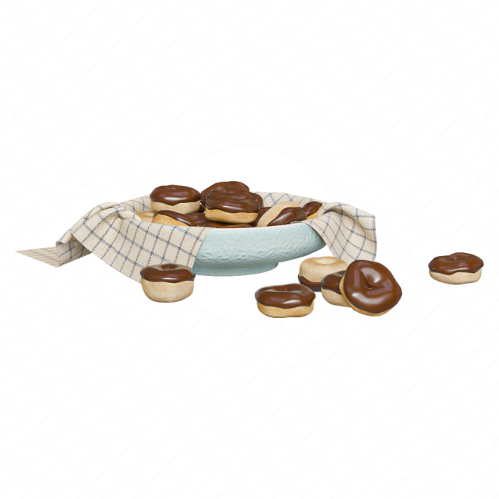 Пончики в шоколаде
