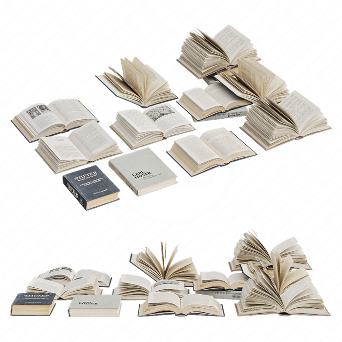 Книги в раскрытом виде