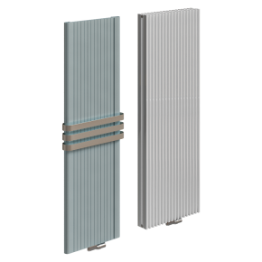 A set of Vasco radiators in two colors.