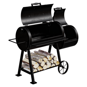 Oklahoma Joes Highland Smoker Reverse