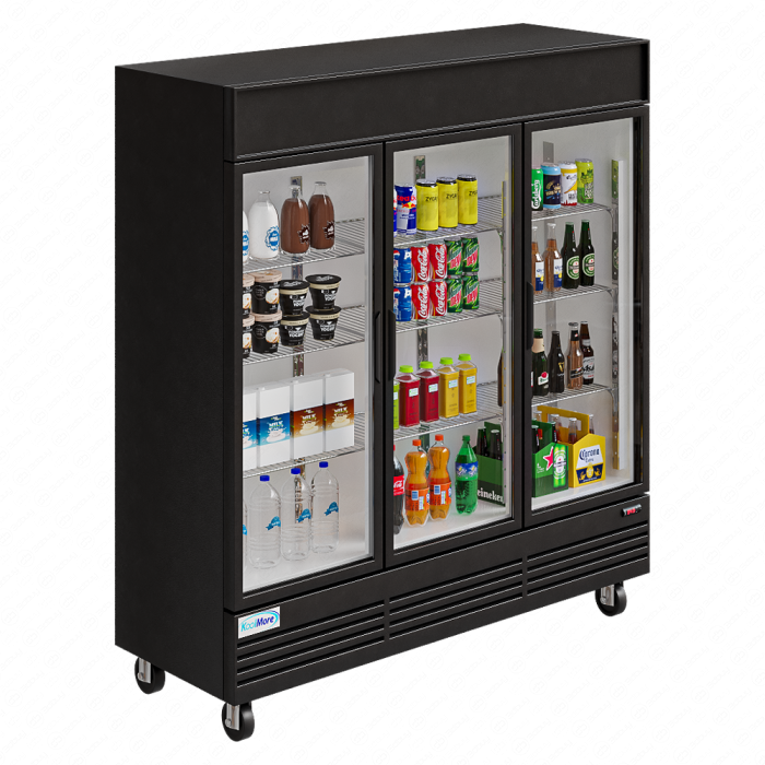 Трехдверный холодильник для напитков Трехдверный холодильник для напитков