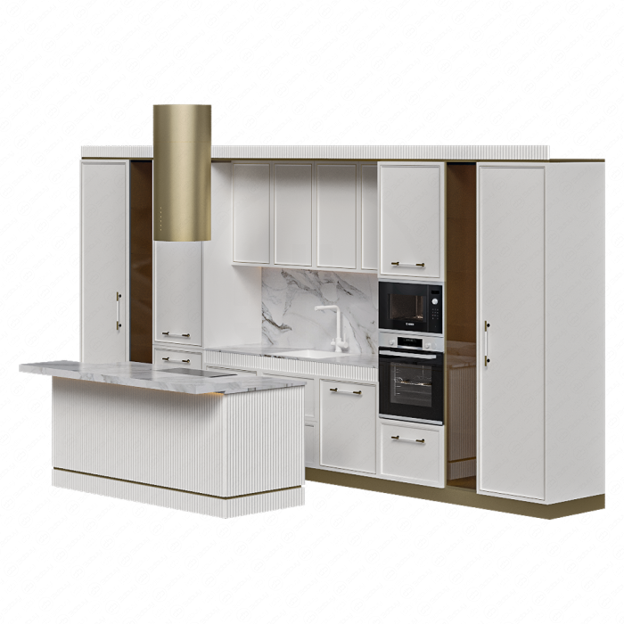 Кухня с техникой от Miele