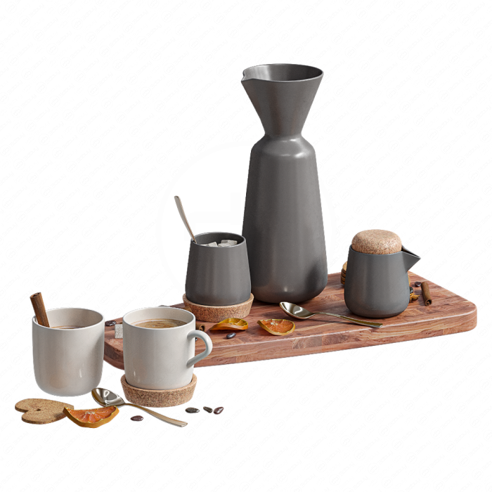 Кофе с сахаром и печеньем