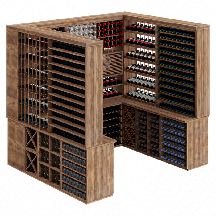 Винный угловой шкаф JC Wine Cellar