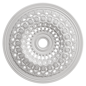 Gypsum rosette from Sabur No. 5