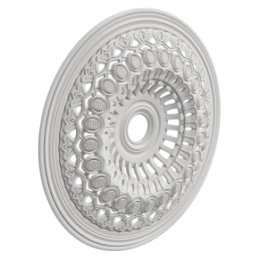 Gypsum rosette from Sabur No. 5