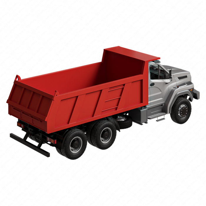 Самосвал Урал Next 6x4 красный