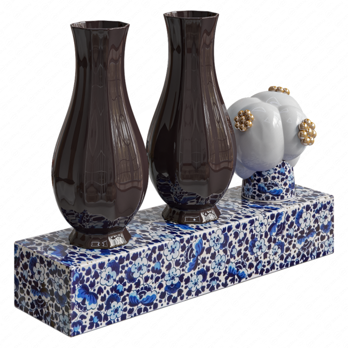 Набор с вазами Delft Blue No.10 от Moooi