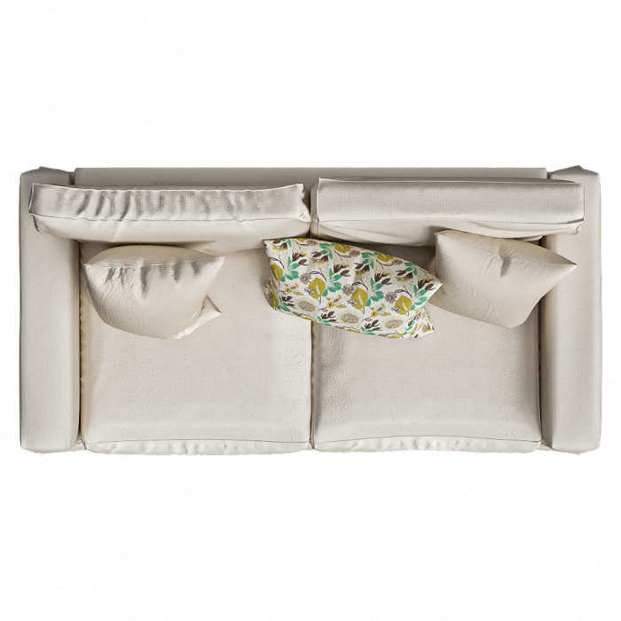 Диван раскладной Pottery barn белый