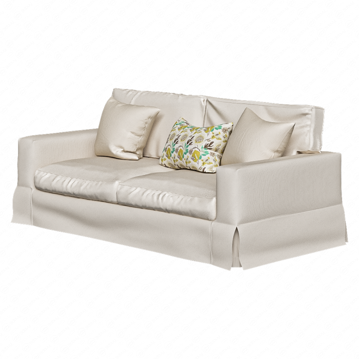 Диван раскладной Pottery barn белый