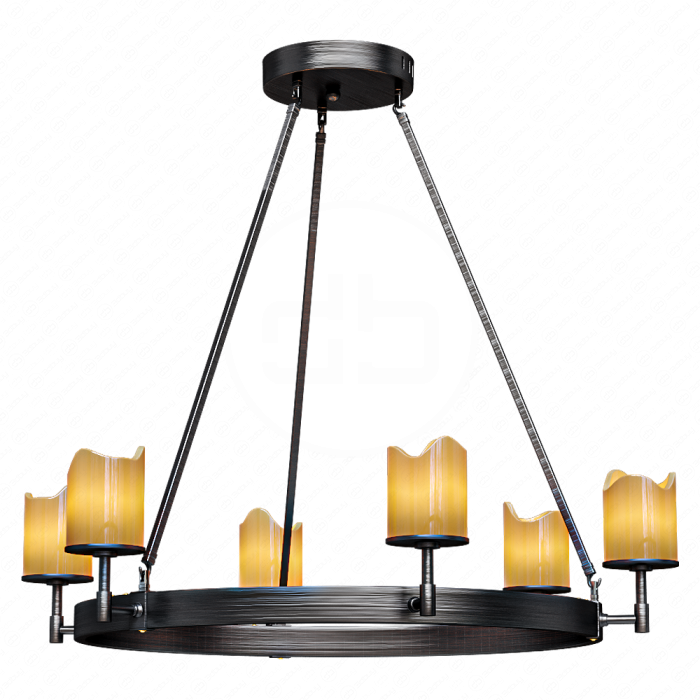 Люстра кольцевая от loft-concept 40.481.MT.BL.DHO