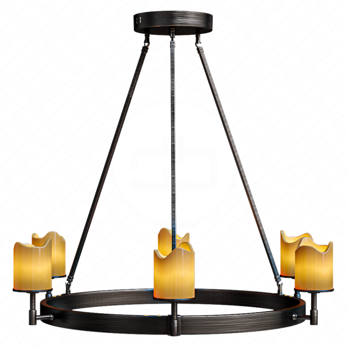 Люстра кольцевая от loft-concept 40.481.MT.BL.DHO