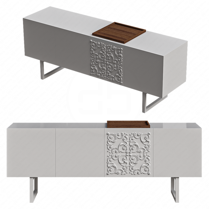 Тумба Linfa Design Adorna CREDENZA-VASSOIO