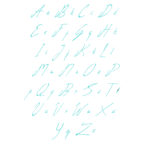Неоновый светильник Буквы