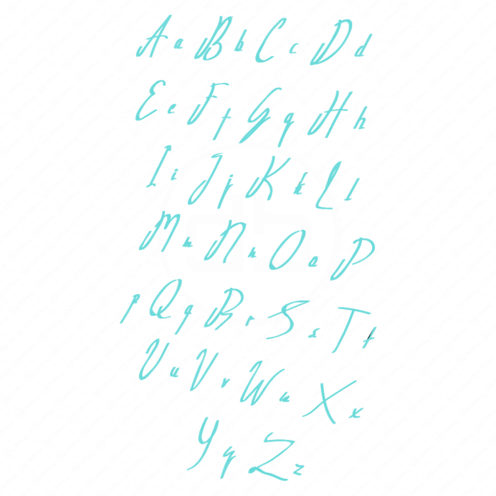 Неоновый светильник Буквы