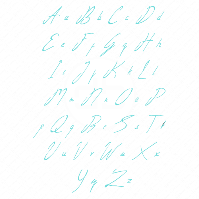 Неоновый светильник Буквы