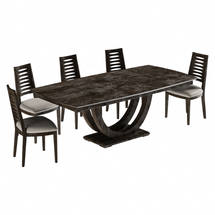 Стол и стулья от Continental Furniture