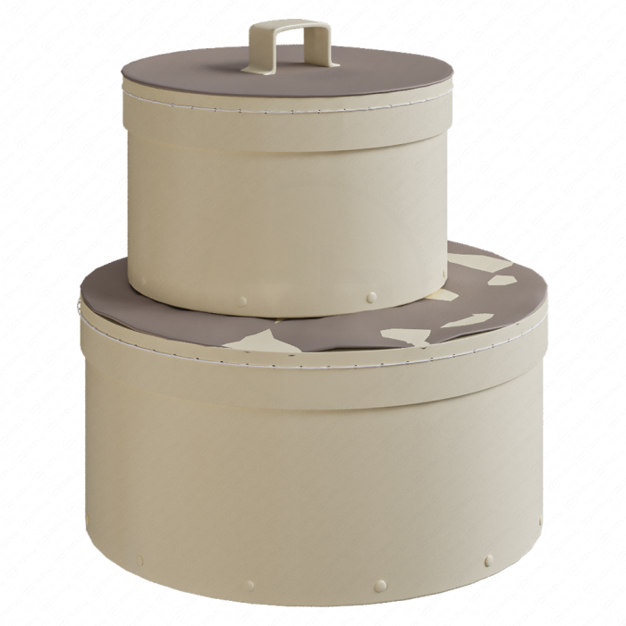 Коробки круглые от ИКЕА