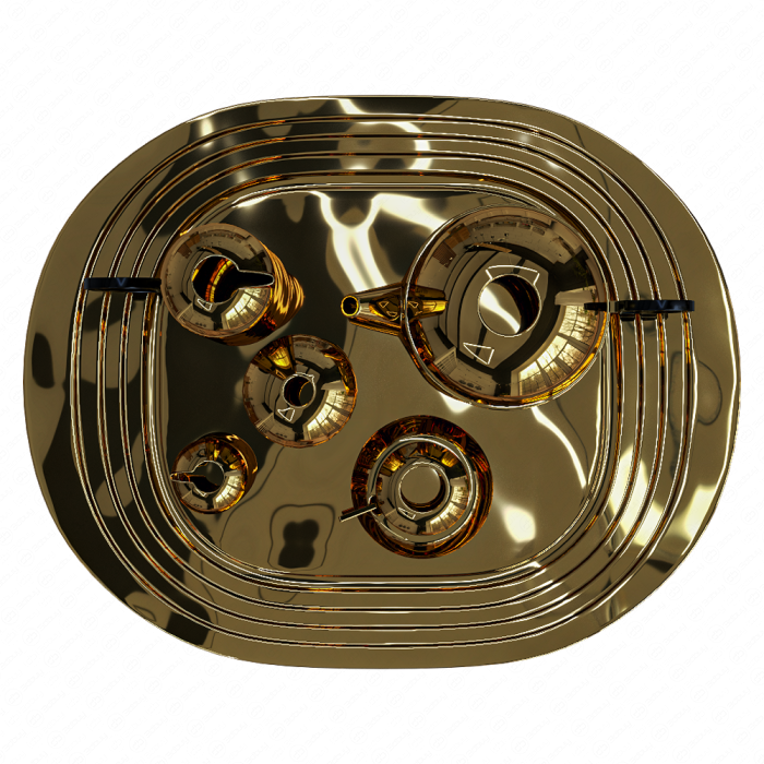 Набор чайный металлический от Tom Dixon
