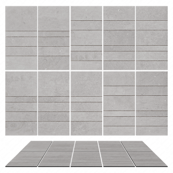 Плитка Keros Amalfi Liston Gris