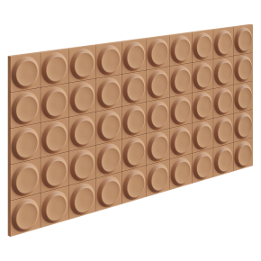 Стеновая панель Wooddi Round Plate