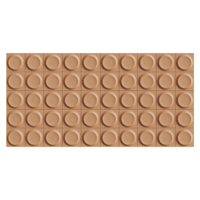 Стеновая панель Wooddi Round Plate
