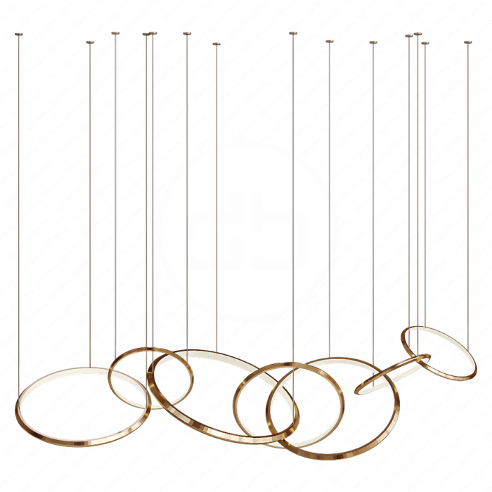 Люстра Oracle 3 ring by Christopher Boots