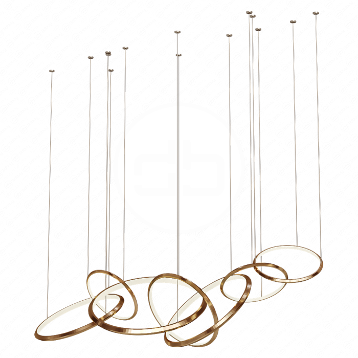 Люстра Oracle 3 ring by Christopher Boots