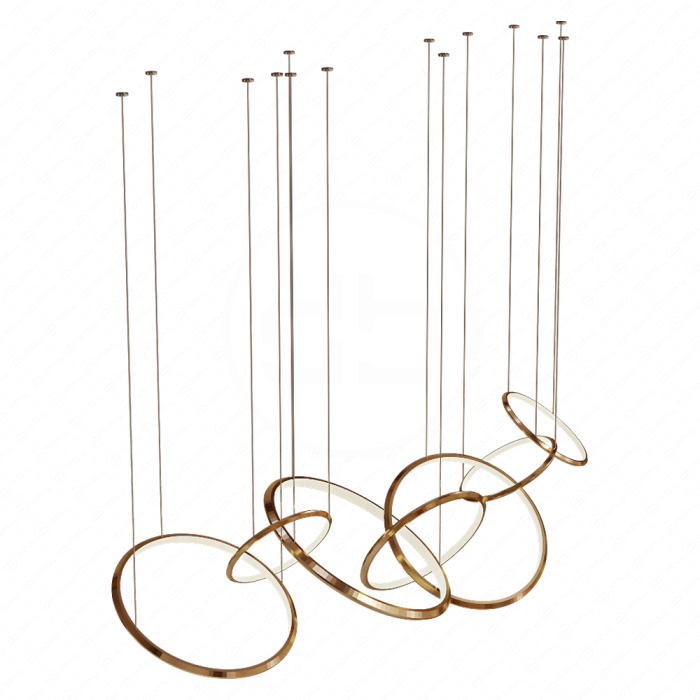 Люстра Oracle 3 ring by Christopher Boots