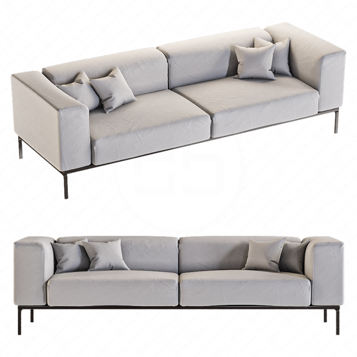 Диван от Cassina в стиле авангарда