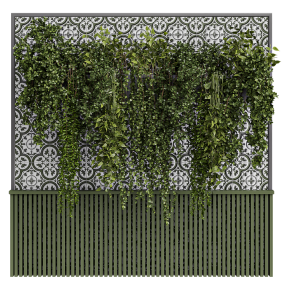 Indoor Wall Vertical Garden Hanging Plants - Set 1626