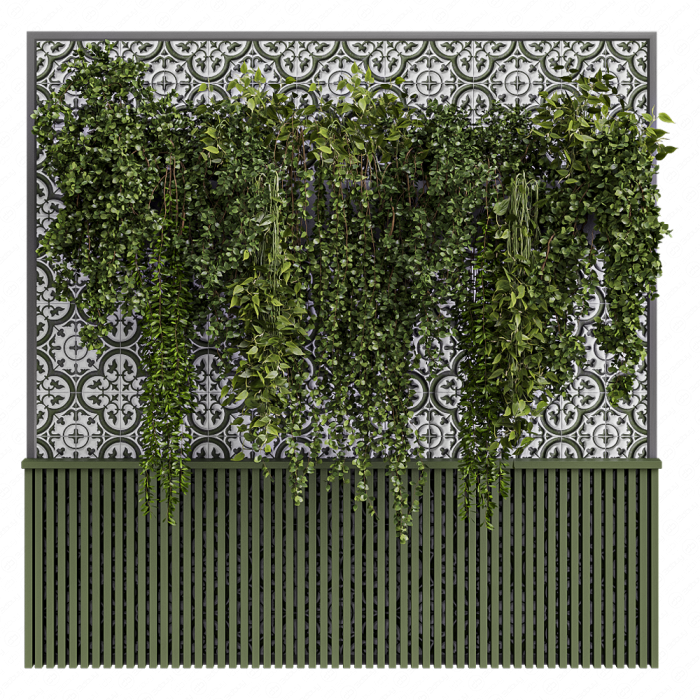 Indoor Wall Vertical Garden Hanging Plants - Set 1626 Indoor Wall Vertical Garden Hanging Plants - Set 1626