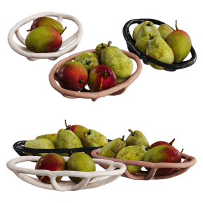 Фрукты в мисках