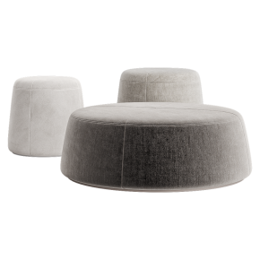 Bonbon Modern pouf by Como