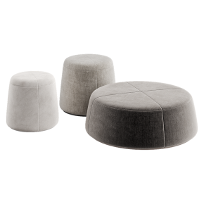 Bonbon Modern pouf by Como