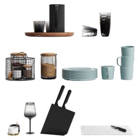 H&M decorative kitchen set