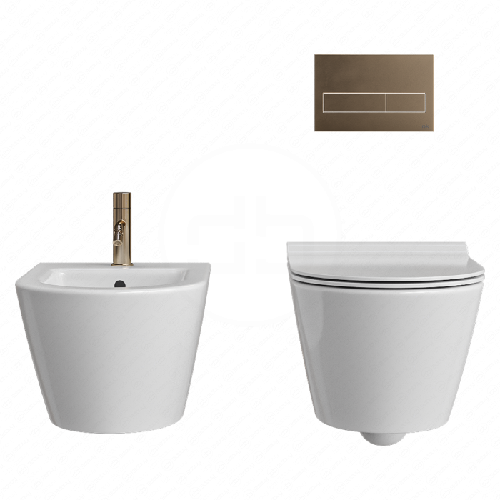 Подвесной унитаз и биде GSI Ceramica Kube X