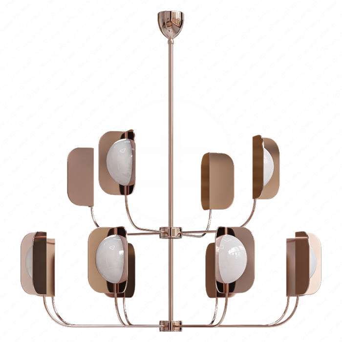 Металическая люстра от Lampadari