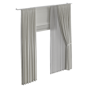 Шторы из плотного льна