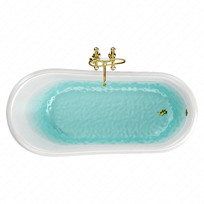 Ванна BelBagno BB04 + смеситель Cezares