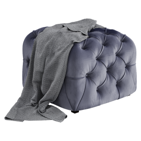 Square pouf Pitted-Design
